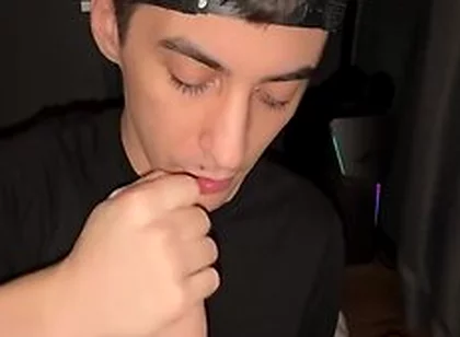 Pov Dick Sucking On Cum On Face