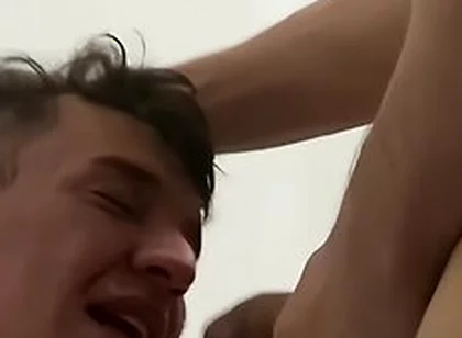 Every Inch Disappearing Down His Throat And Ass