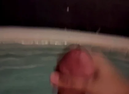 Cuming in the Pool