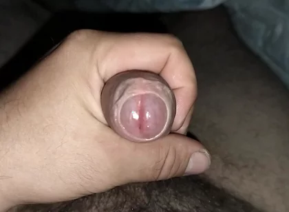 Masturbation and Cumshot at the Motel