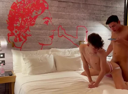 Stuffing Sluttyboy With Angelic Boyo