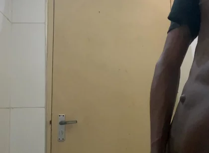 BBC Cumming in Public Washroom - Part1
