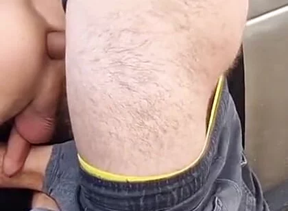 That Slut on the Highway Fucked Me with a Big Cock and Filled Me with Cum