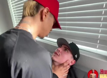 Cholo Thug Fucks Twink On Dirty Couch