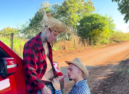 I Got Lost in the Cornfield and Needed Help From the Hot Young Farmer.