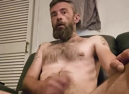 Big Dick Wanking and Bellybutton Playing
