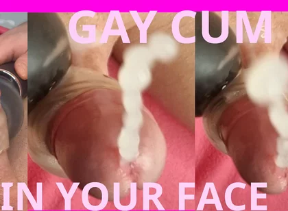 Magic Wand Massage Wand Makes Young Boy Cum Fast Ejaculation