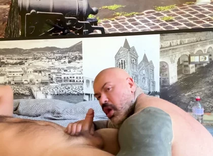 Two Horny Guys 1 French and 1 Spanish in Madrid.