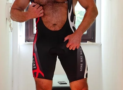 Fun in Cycling Gear