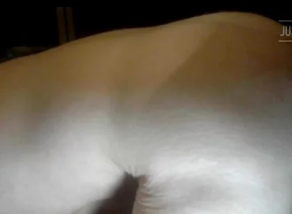 10 Inch Dildo Balls Deep in My Ass