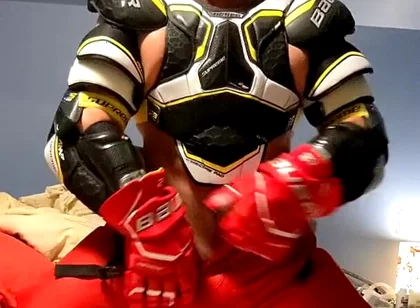 I Really Want Someone to Play in Used Hockey Gear with