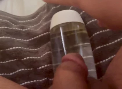 Peeing and Anal Insertion