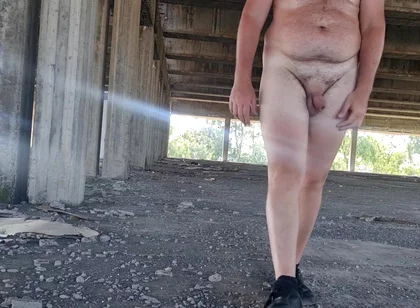All Naked in Outdoor