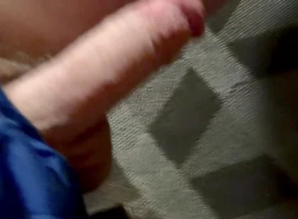 Thick White Dick Could Use Some Help Geeting up!