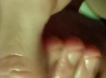 Very Excited Cock and Masturbation with Oil!