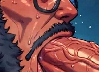 Begging for Cock Featuring 3D Art