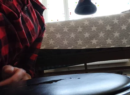 Jerking off, Sucking and Savoring Cum