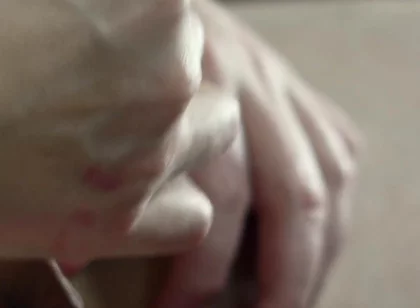 Jerk off and Suck a Friend's Uncut Cock