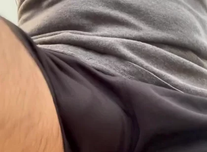 He's Just Showing off His Bulge...