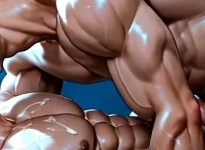 Muscle Hunk Big Asshole Straight Man Big Ass Bareback