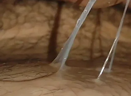 Massive Straight Cum in the Navel Hole!