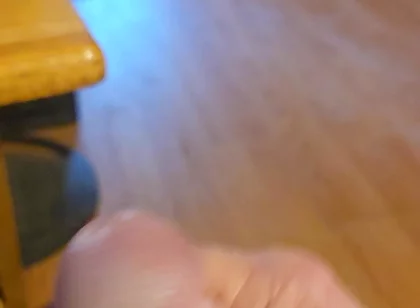 Solo Play Jerking and Cum