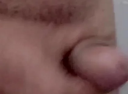 Real Masterbating in Bathroom