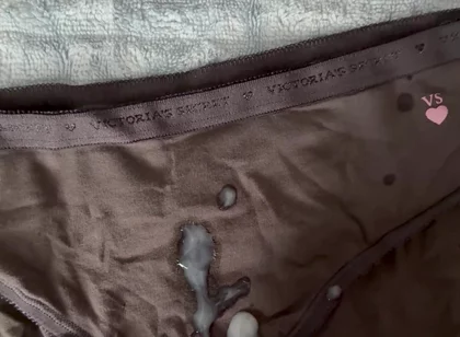 Cum on Wife’s Panties 20