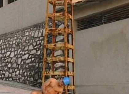 Young Muscular Stud Fucks His Hung Lover Backdoor Outside and Delivers a Huge Cum Blast