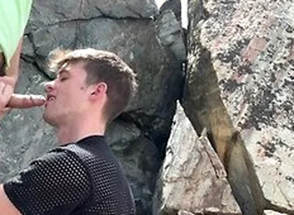 Met A Rock Climber And He Pounded My Ass Bareback With Bee Cameo