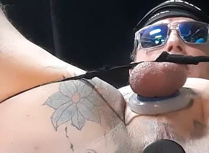 Butt Plug Anal Gape Close up