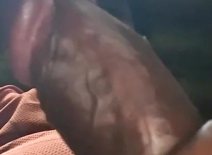 Playing with My Black Cock (jerking and Cumming)