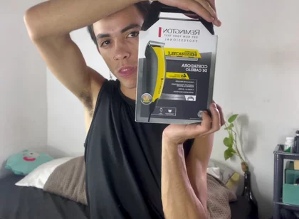 Fixing My Hair and Then Cum Show All Over the Place
