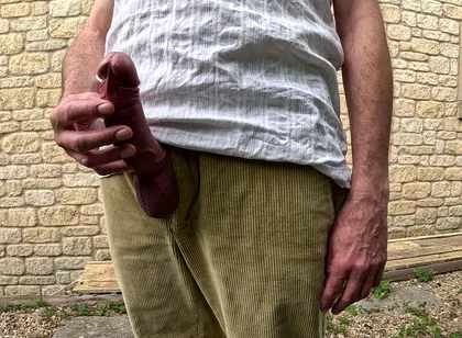 Hot Dilf Close up Big Cock Outdoor Edging Talking Dirty Wearing Cords - Rockardglans 206