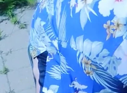 Risky Public BJ -we Almost Got Caught