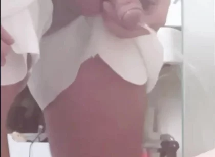 Straight Curious Boy Gets Pissed on by His Uncut Twink Roommate