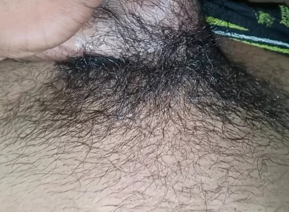 Playing with Me Cock Outdoors