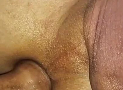 A Virgin Ass Covered in Cum From a Huge Cock After a Hot Fuck!