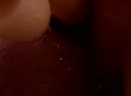 A Guy Fucked Himself in the Entryway with a Rubber Dildo