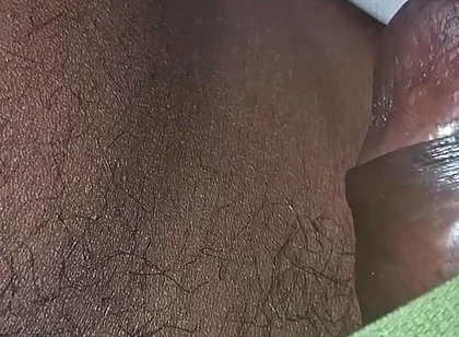 Up Close & Personal Huge Balls Massive Black Uncut Dick