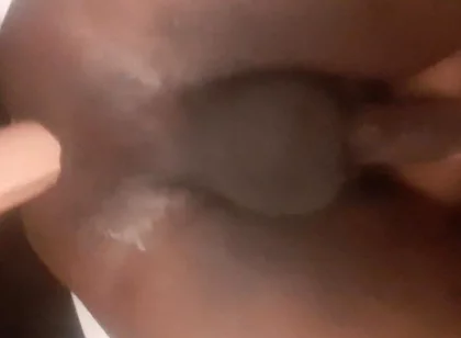 My White Friend Has a Huge Cock. I Took Much as I Could!