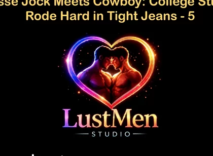 English Audio Gay Sex Story - Lacrosse Jock Meets Cowboy College Stud Gets Rode Hard in Tight Jeans - Part 5