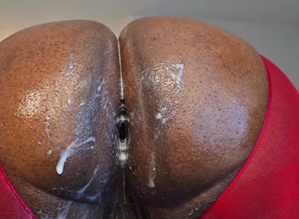 Pantyhose Pushing Out Fruits