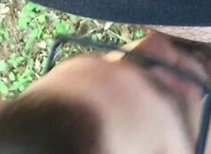 Kinda Risky Public Blowjob