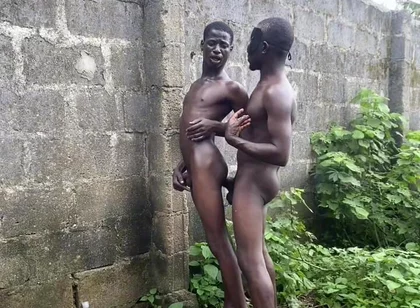 Brown with a Farmer in the Bush Fucking