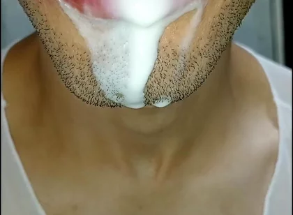 Long Tongue, Tongue, I Want Cum in My Mouth, Submissive Fitness, Gay
