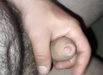 Fast Cumshot After Work