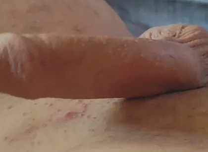 Big Man Moan at the Last Shot of Cum.