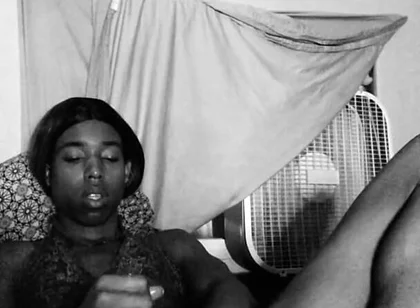 Black & White Vibrator Sesh