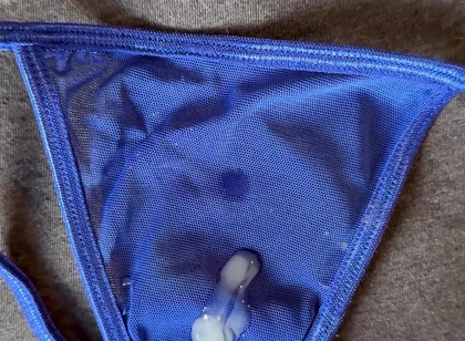 Cum on Wife’s Panties 22